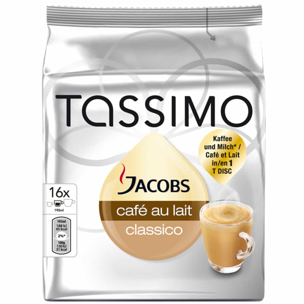 Café con leche - Tassimo - 184 g